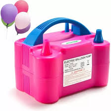 Infla Eléctrico de globos multicolor ⚡